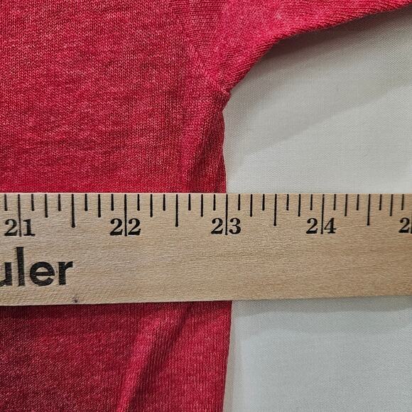 Spencer's You Need To Let That Sh*t Go Short Sleeve Red Tee Size XL - Picture 6 of 6